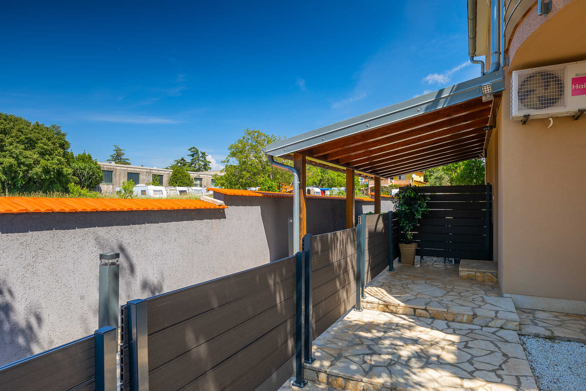 Villa con piscina a Liznjan con 3 camere da letto e terrazza