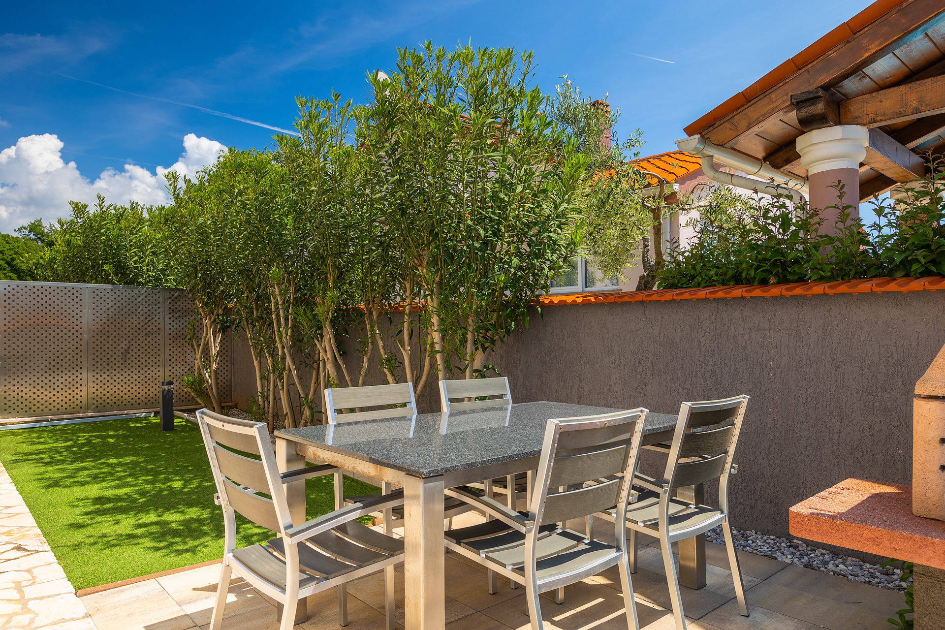 Villa con piscina a Liznjan con 3 camere da letto e terrazza