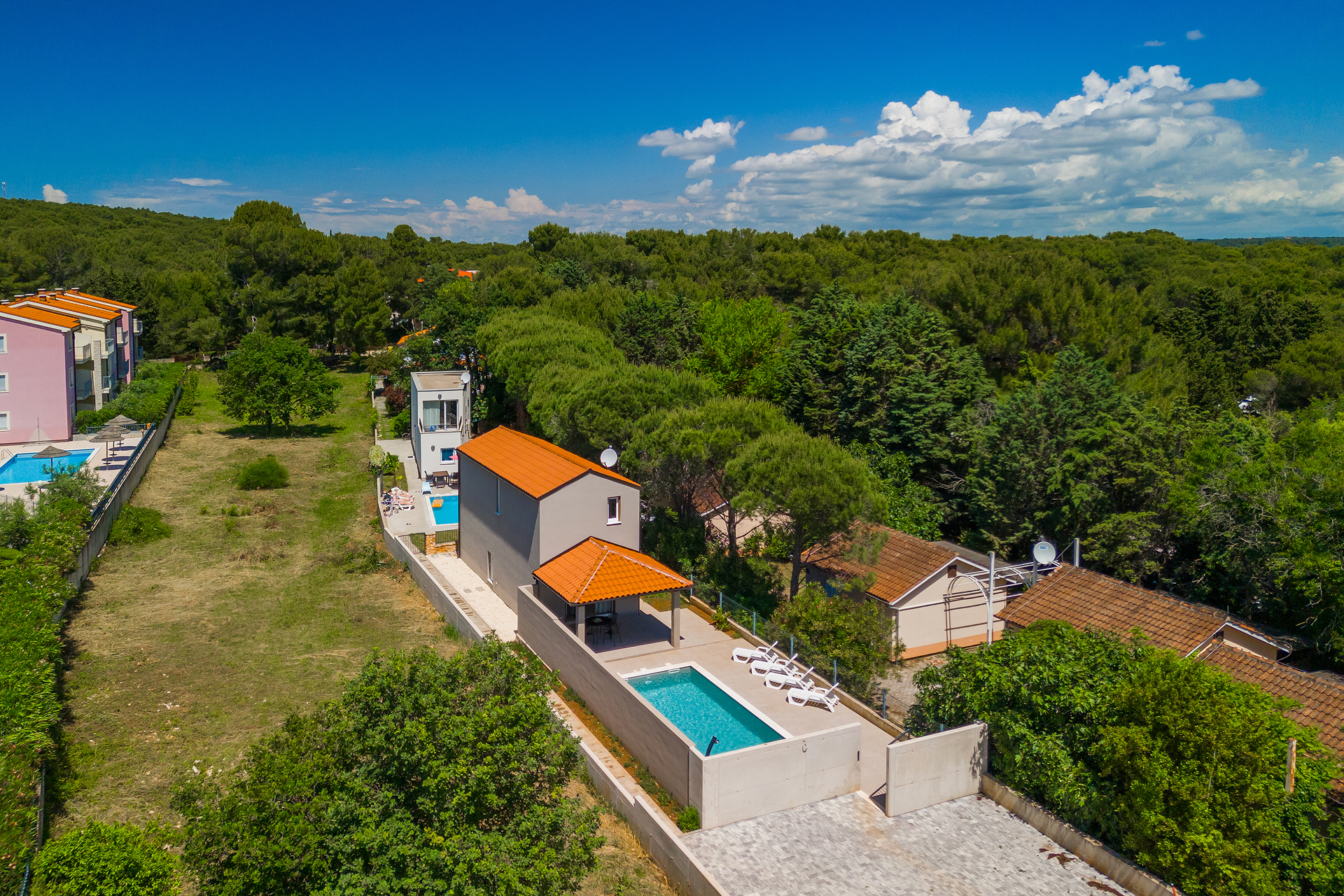 Villa urbana a Premantura vicino alla spiaggia