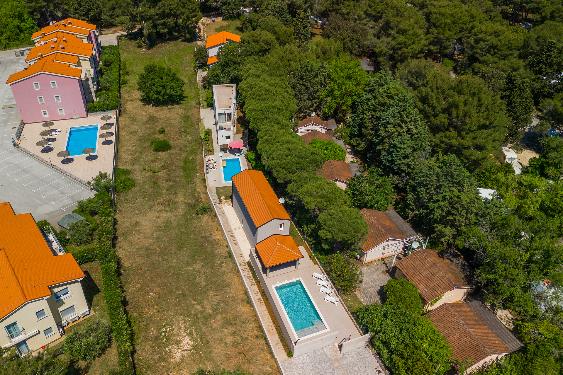 Villa urbana a Premantura vicino alla spiaggia