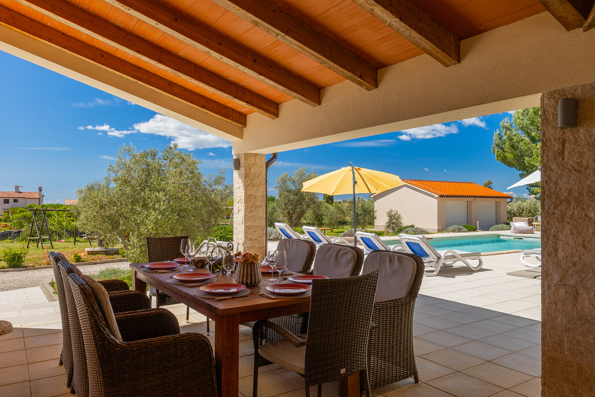 Villa Nirvana in Vodnjan für acht Personen