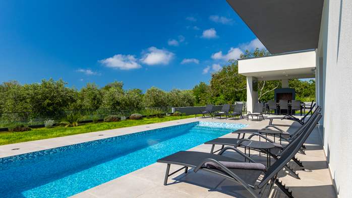 Moderna Villa Vivre per 8 persone con piscina privata, 2