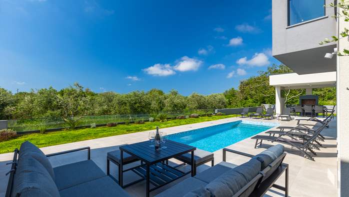 Moderna Villa Vivre per 8 persone con piscina privata, 9