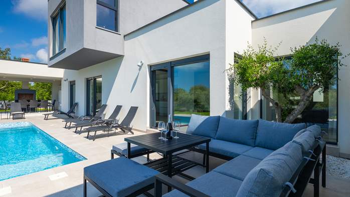 Moderna Villa Vivre per 8 persone con piscina privata, 7