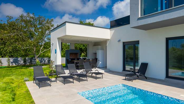 Moderna Villa Vivre per 8 persone con piscina privata, 12