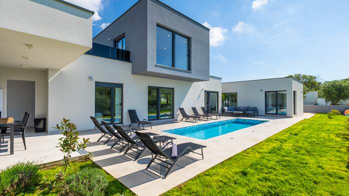 Moderna Villa Vivre per 8 persone con piscina privata, 1