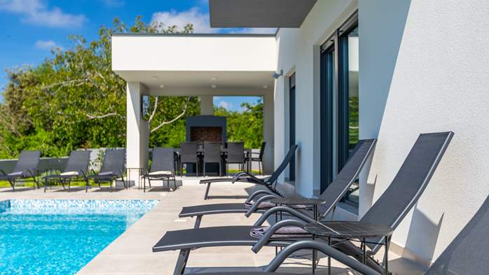 Moderna Villa Vivre per 8 persone con piscina privata, 19