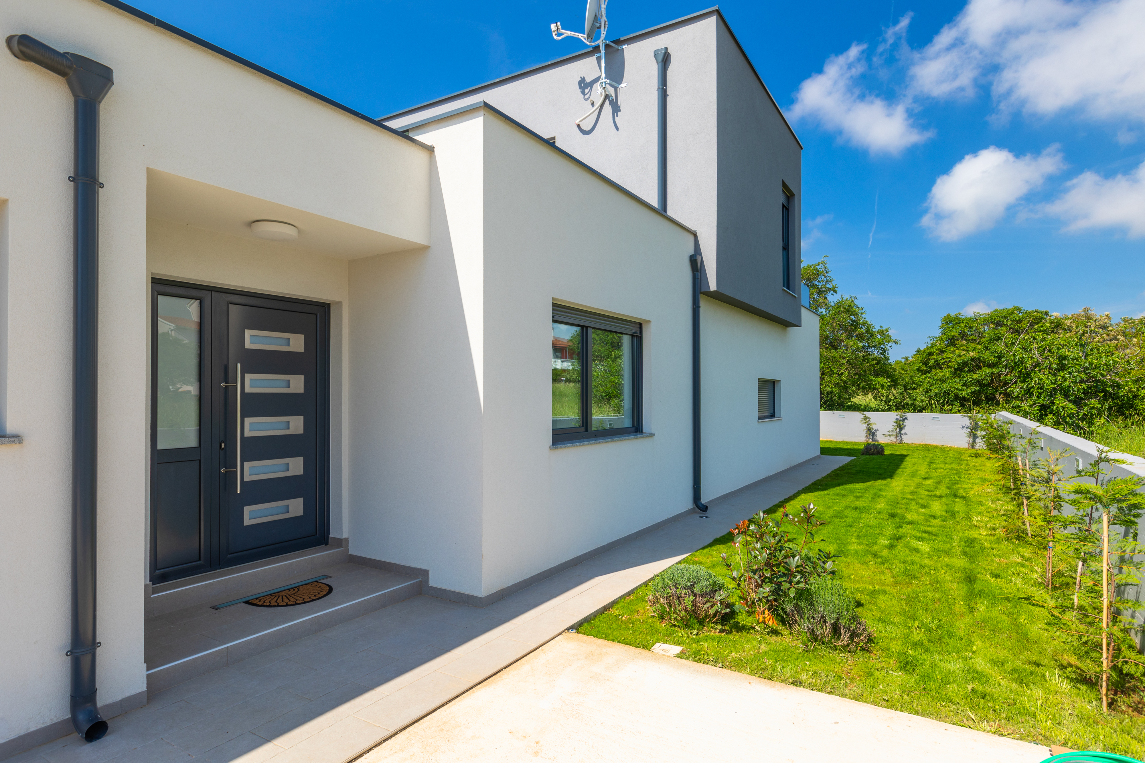 Das moderne Vila Vivre besteht aus 8 Zimmern mit privatem Pool