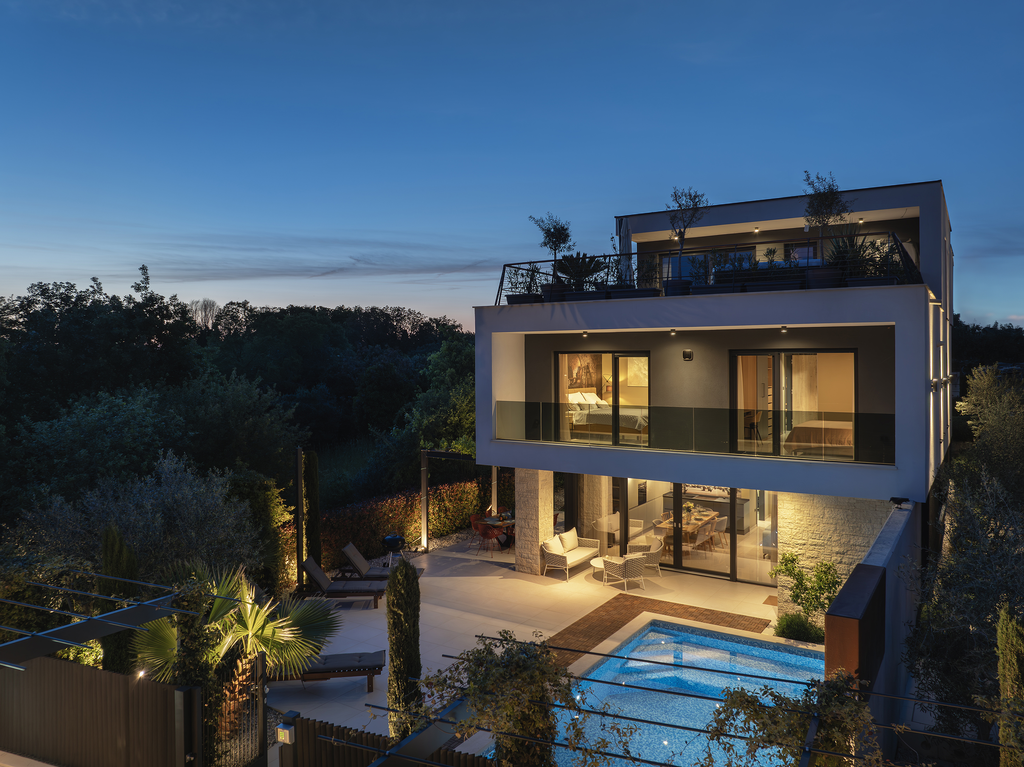 Modern Villa Maria Luisa in Pula for 8 people