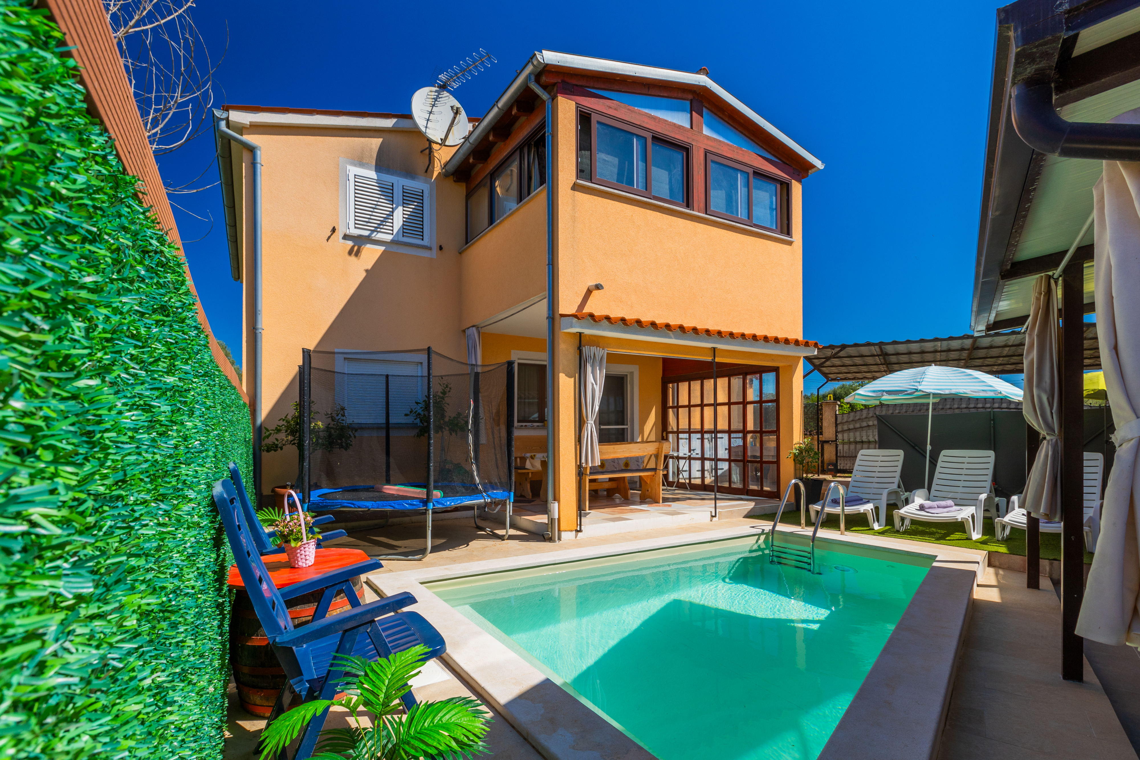 Casa Tangerina con piscina privata a Fasana