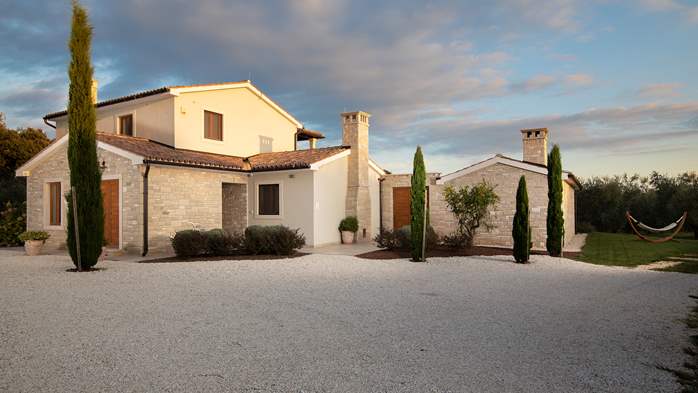 Stone villa with swimming pool and olive grove in the quit area, 12