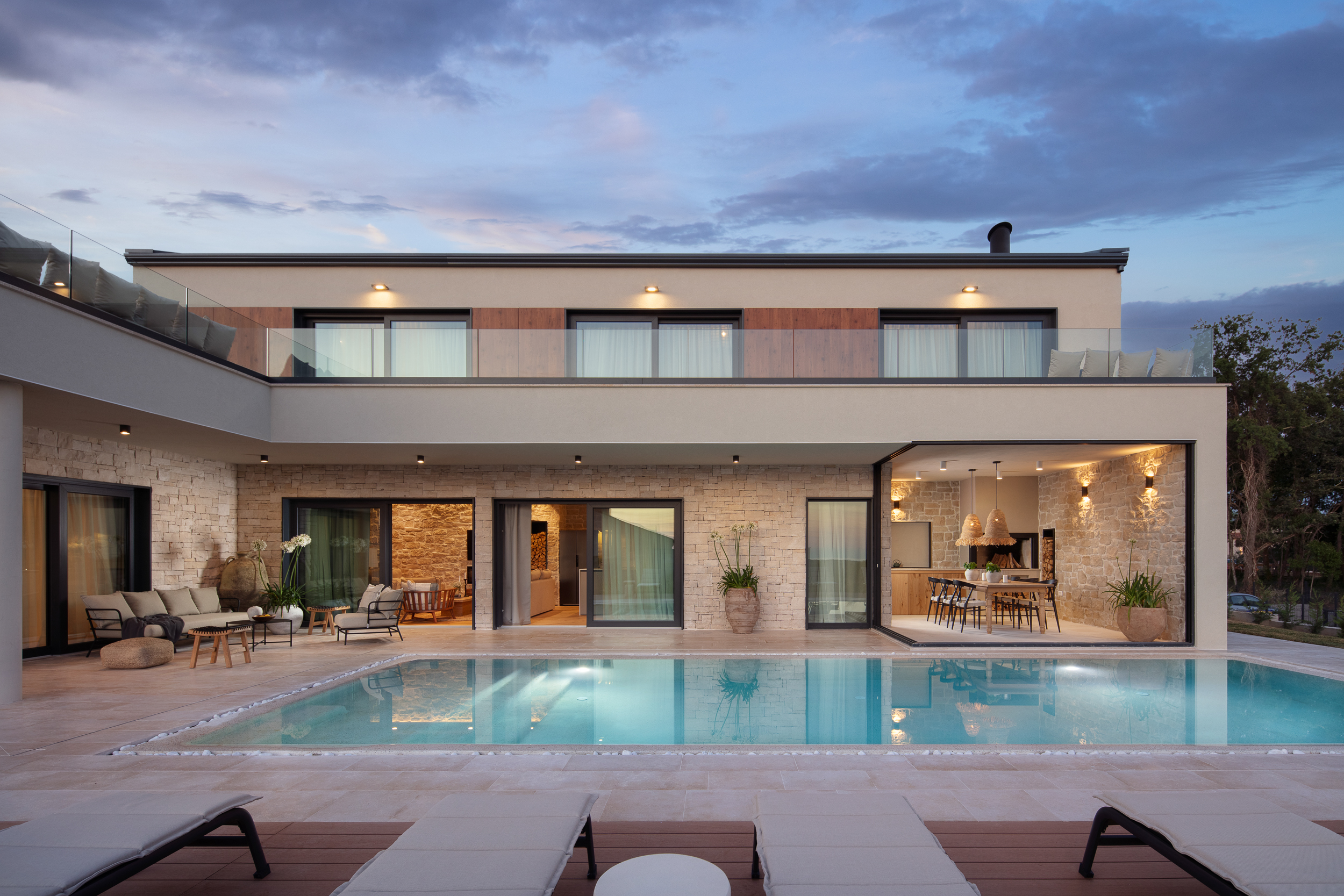 Casa Novita: heated infinity pool, sauna and sea view