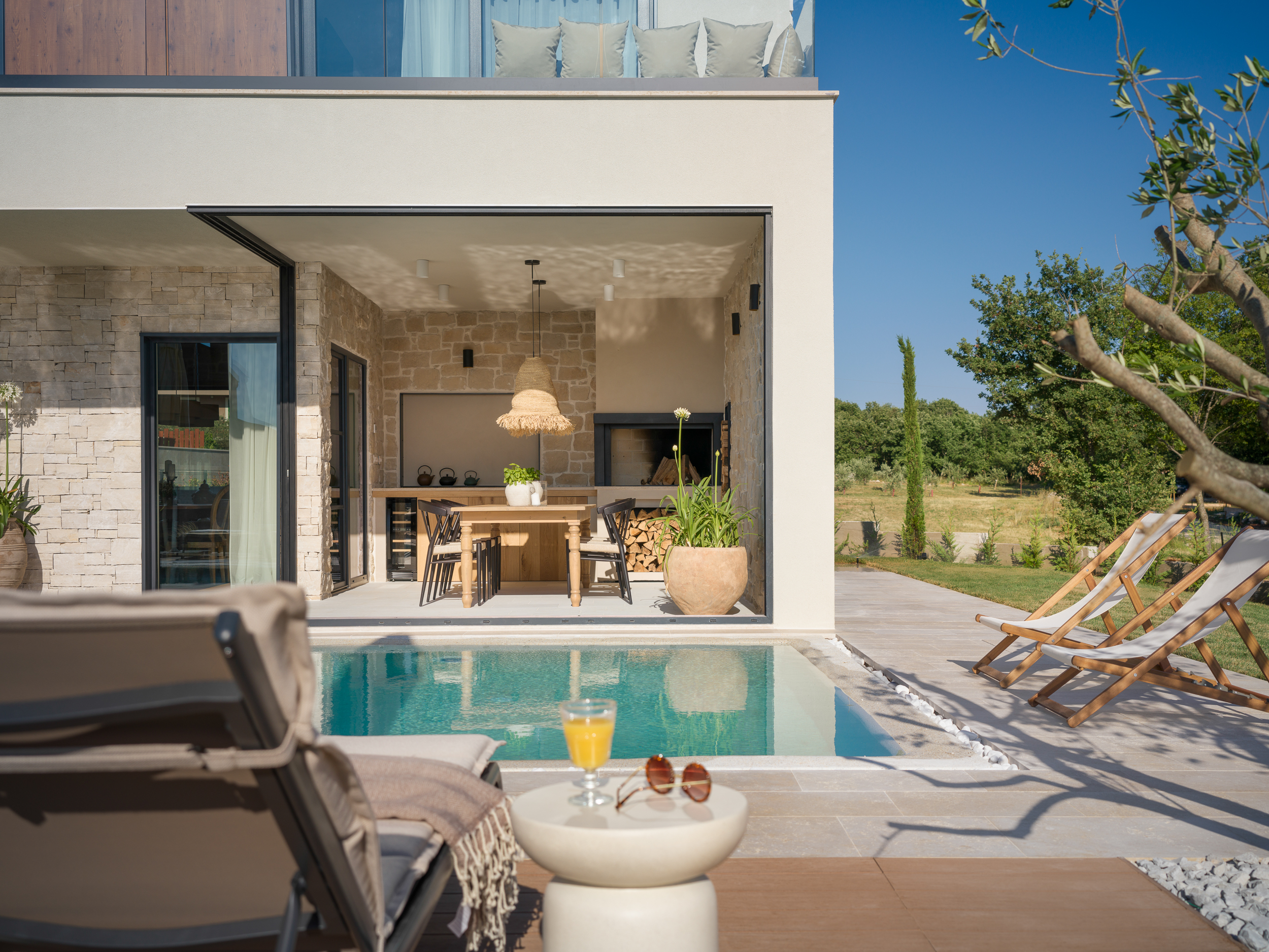 Casa Novita: heated infinity pool, sauna and sea view