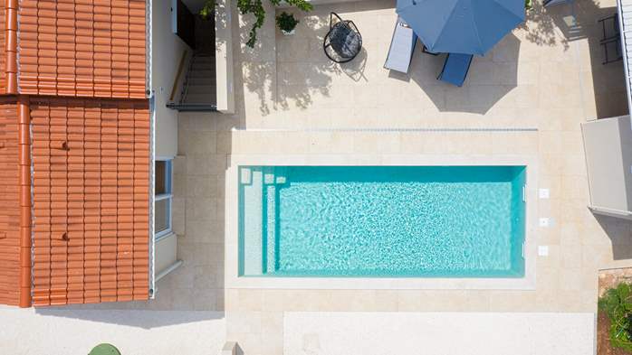 Villa Cvita in Šišan with private pool and summer kitchen, 6