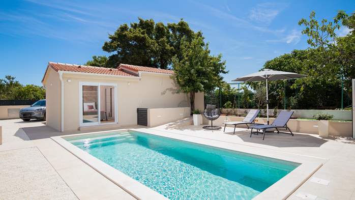 Villa Cvita in Šišan with private pool and summer kitchen, 1