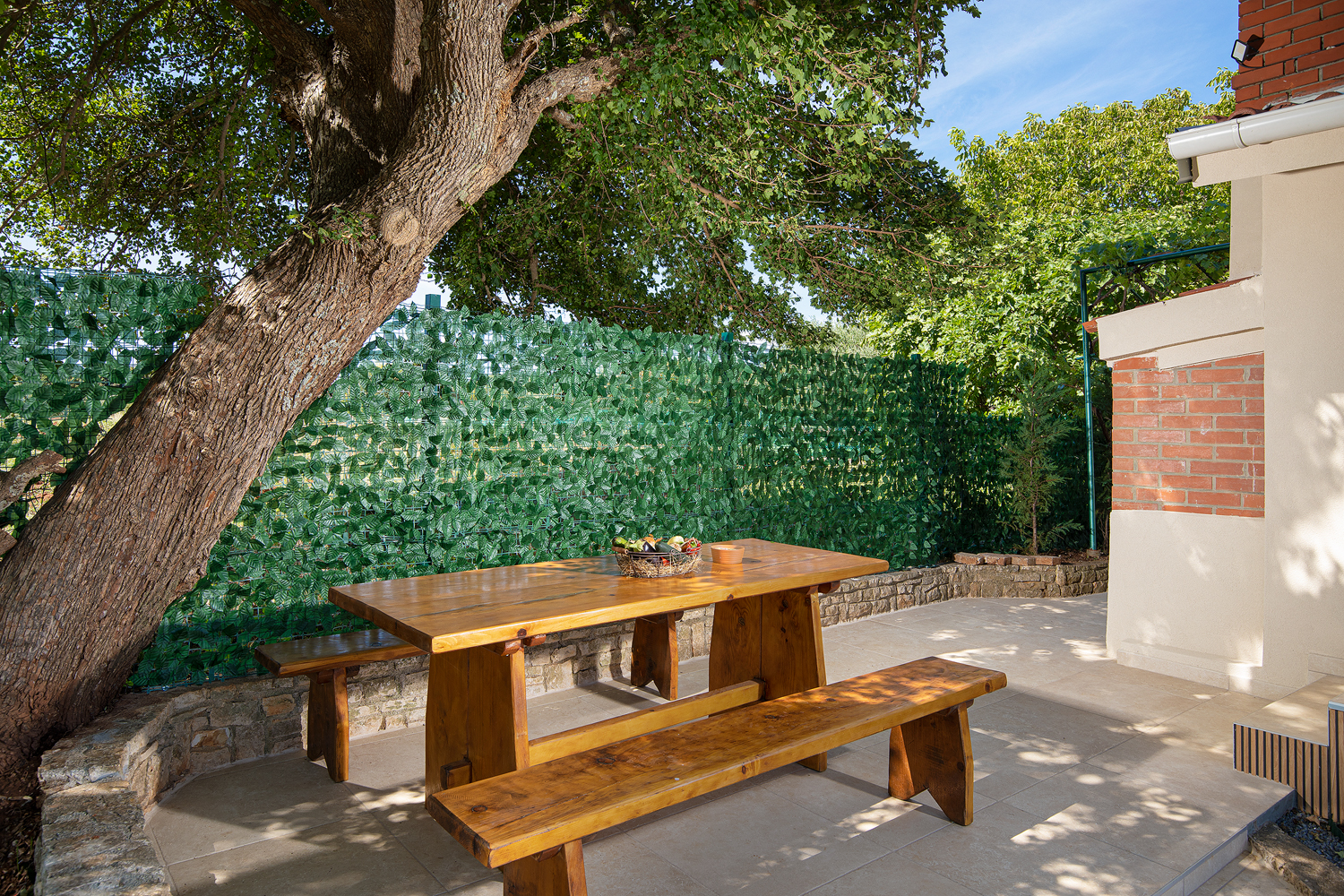 Villa Cvita in Šišan mit privatem Pool und Sommerküche