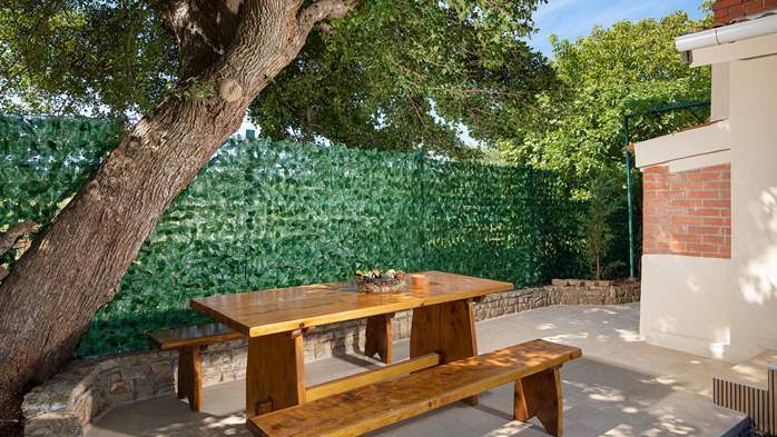 Villa Cvita in Šišan with private pool and summer kitchen, 14