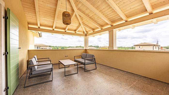 Villa Lunistra with pool and table tennis, 15