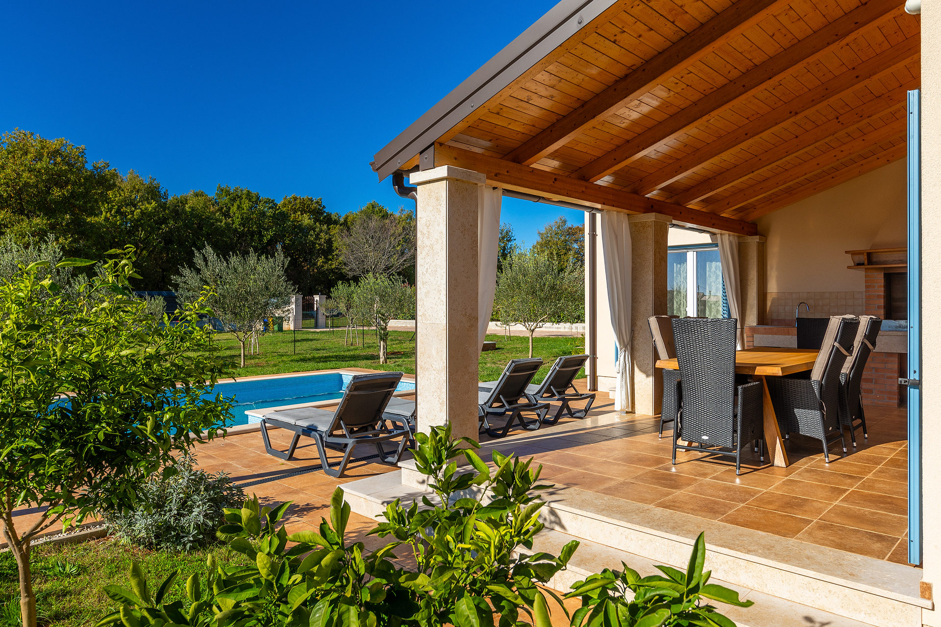 Villa Galiola vicino a Rakalj per 6 persone