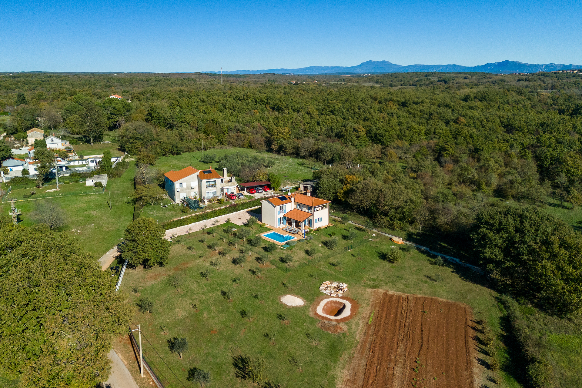 Villa Galiola vicino a Rakalj per 6 persone