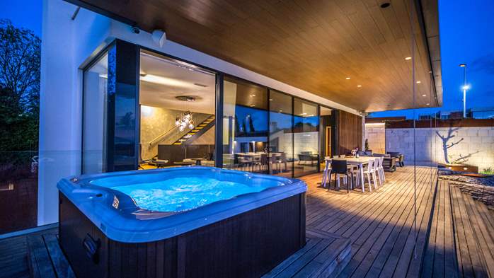 Villa di lusso per vacanze con piscina privata, jacuzzi e sauna., 5
