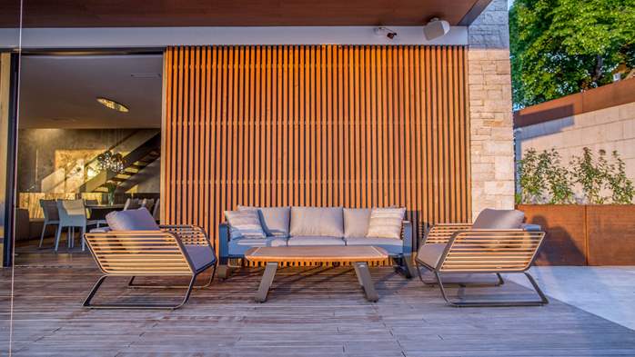 Villa di lusso per vacanze con piscina privata, jacuzzi e sauna., 14