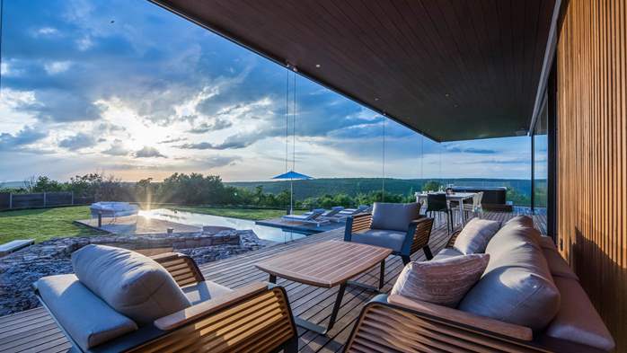Villa di lusso per vacanze con piscina privata, jacuzzi e sauna., 9