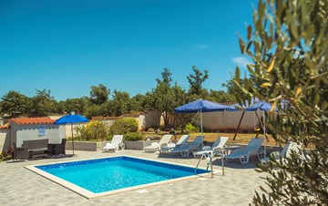 Villa arredata in stile istriano con piscina privata e giardino