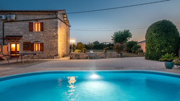 Istrian villa with private pool, playground for kids and barbecue, 2