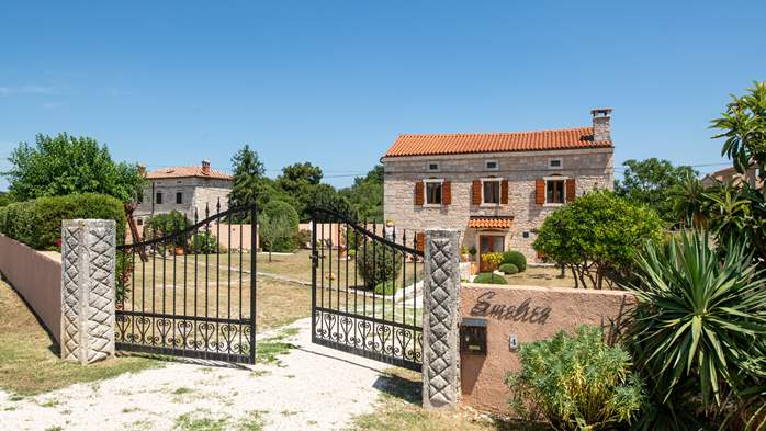 Istrian villa with private pool, playground for kids and barbecue, 5