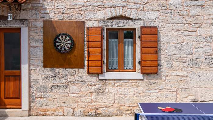Istrian villa with private pool, playground for kids and barbecue, 16