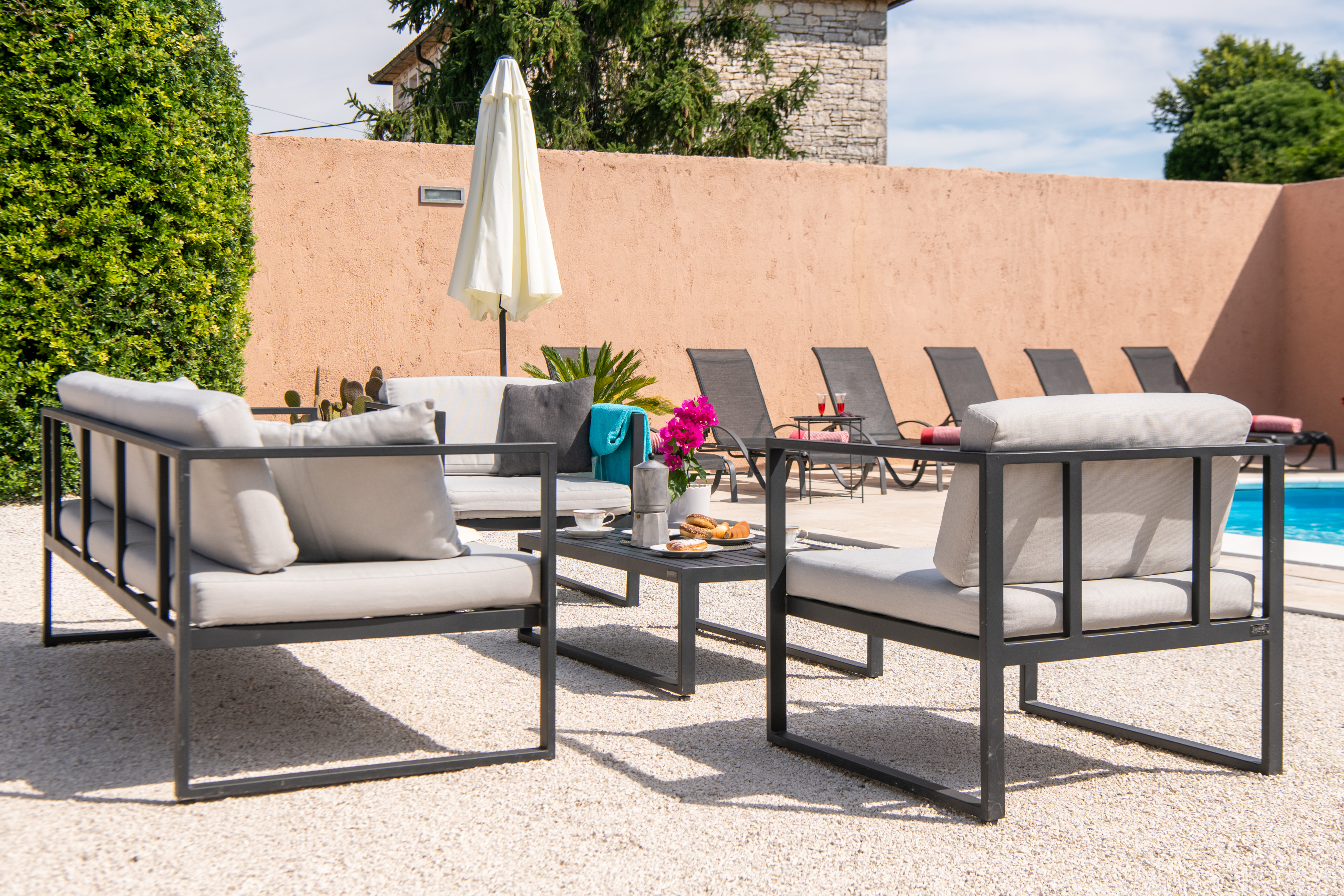 Istrische Villa mit Privater Pool, Kinderspielplatz und Grill