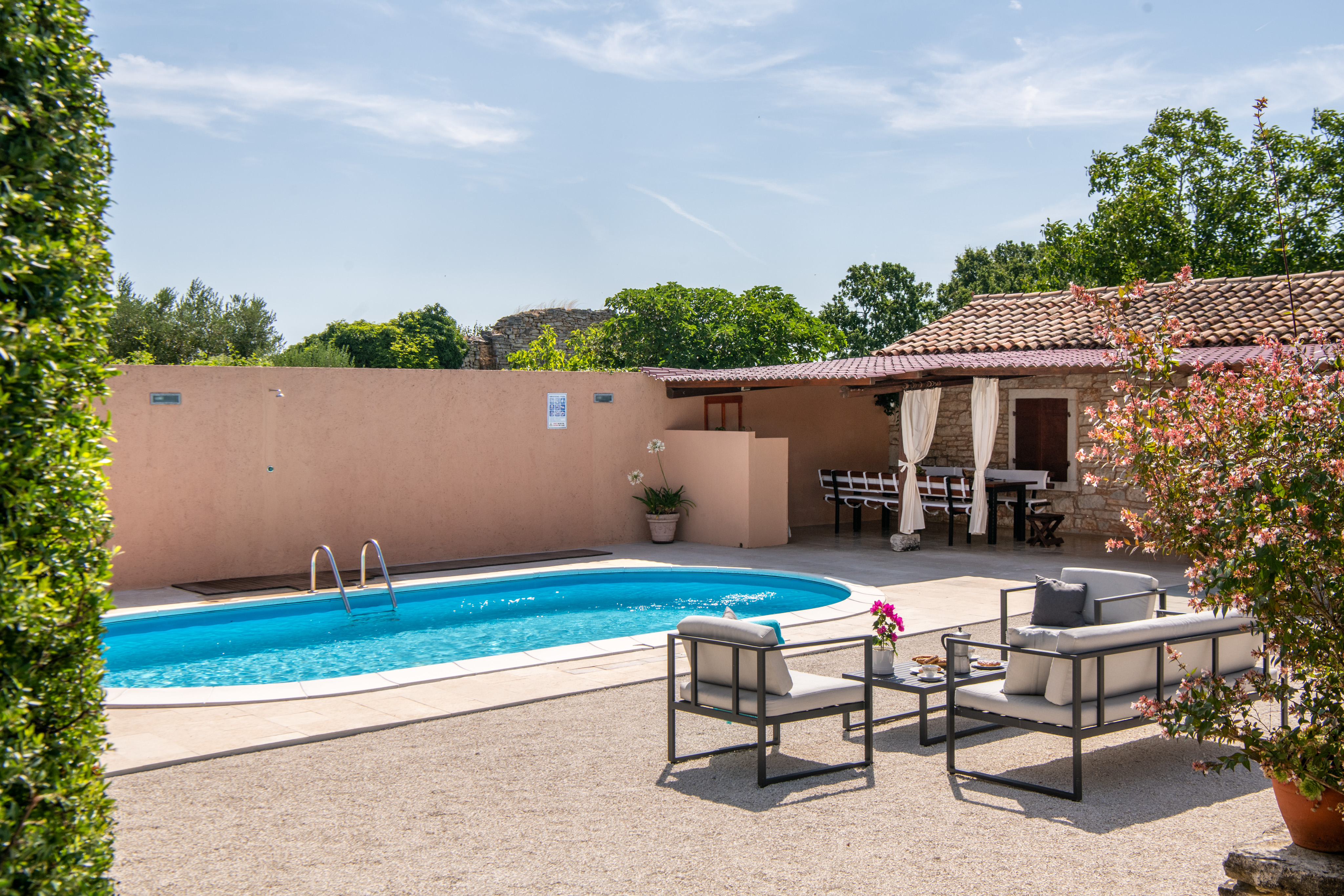 Istrische Villa mit Privater Pool, Kinderspielplatz und Grill