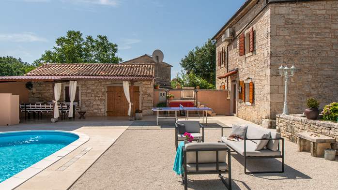 Istrian villa with private pool, playground for kids and barbecue, 7