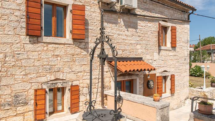 Istrian villa with private pool, playground for kids and barbecue, 23