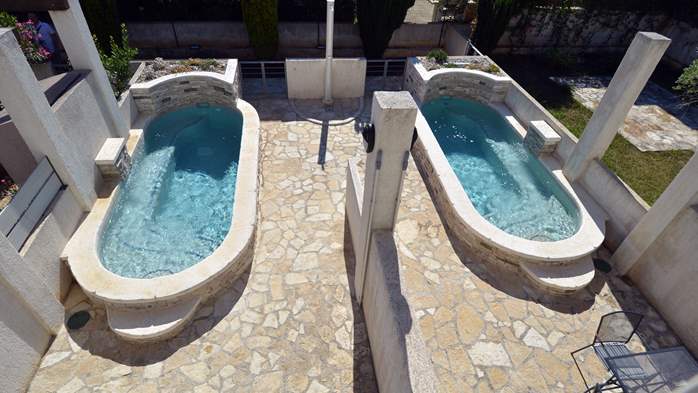 Villa con piscina privata e terrazza arredata, a Banjole, 7