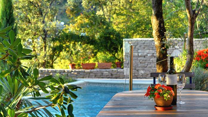 Villa mit Privater Pool, Sommerküche mit Holzofen und Grill, 13