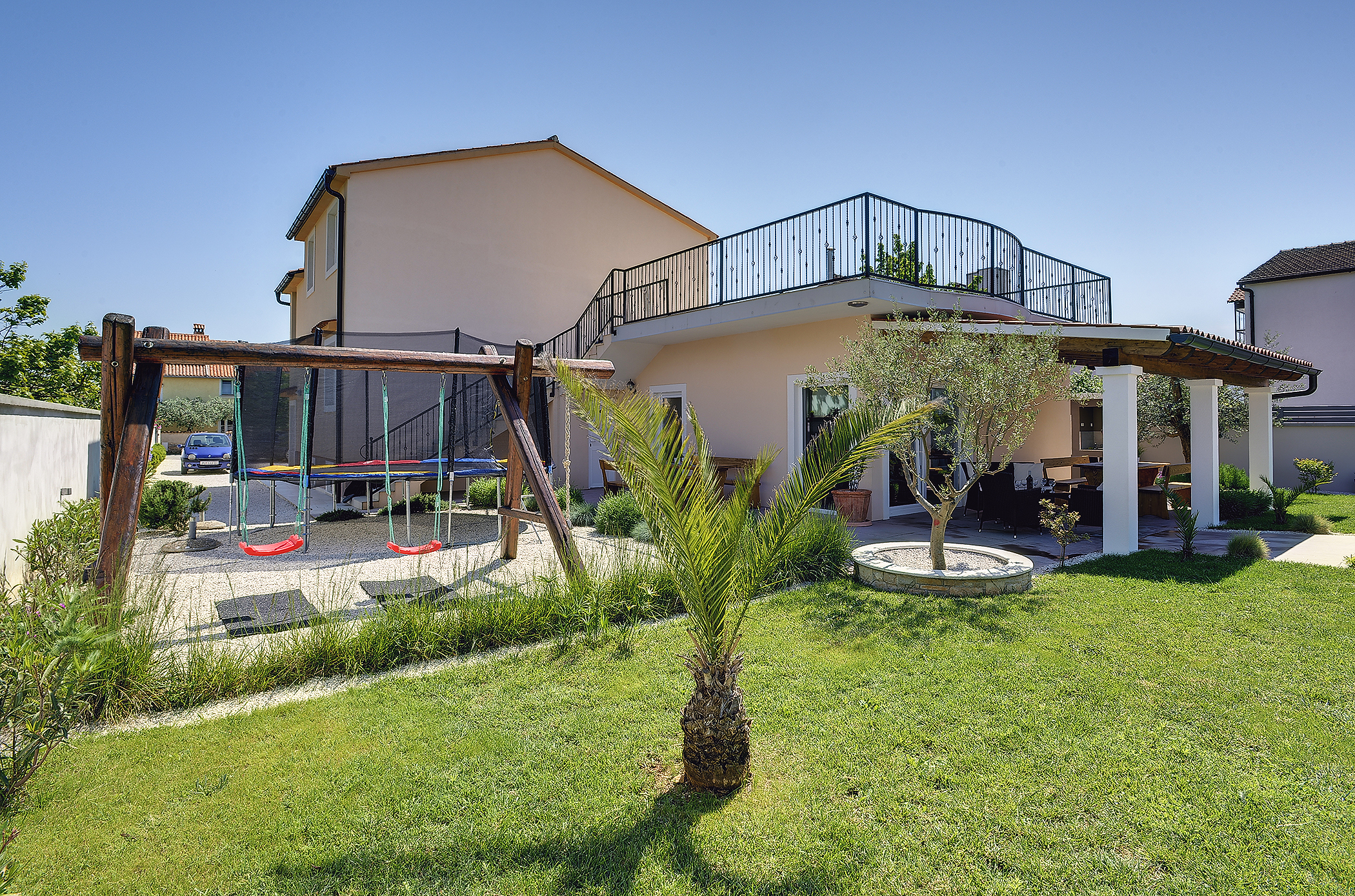 Modern villa in Medulin, with swimming pool, gym and Wi-Fi