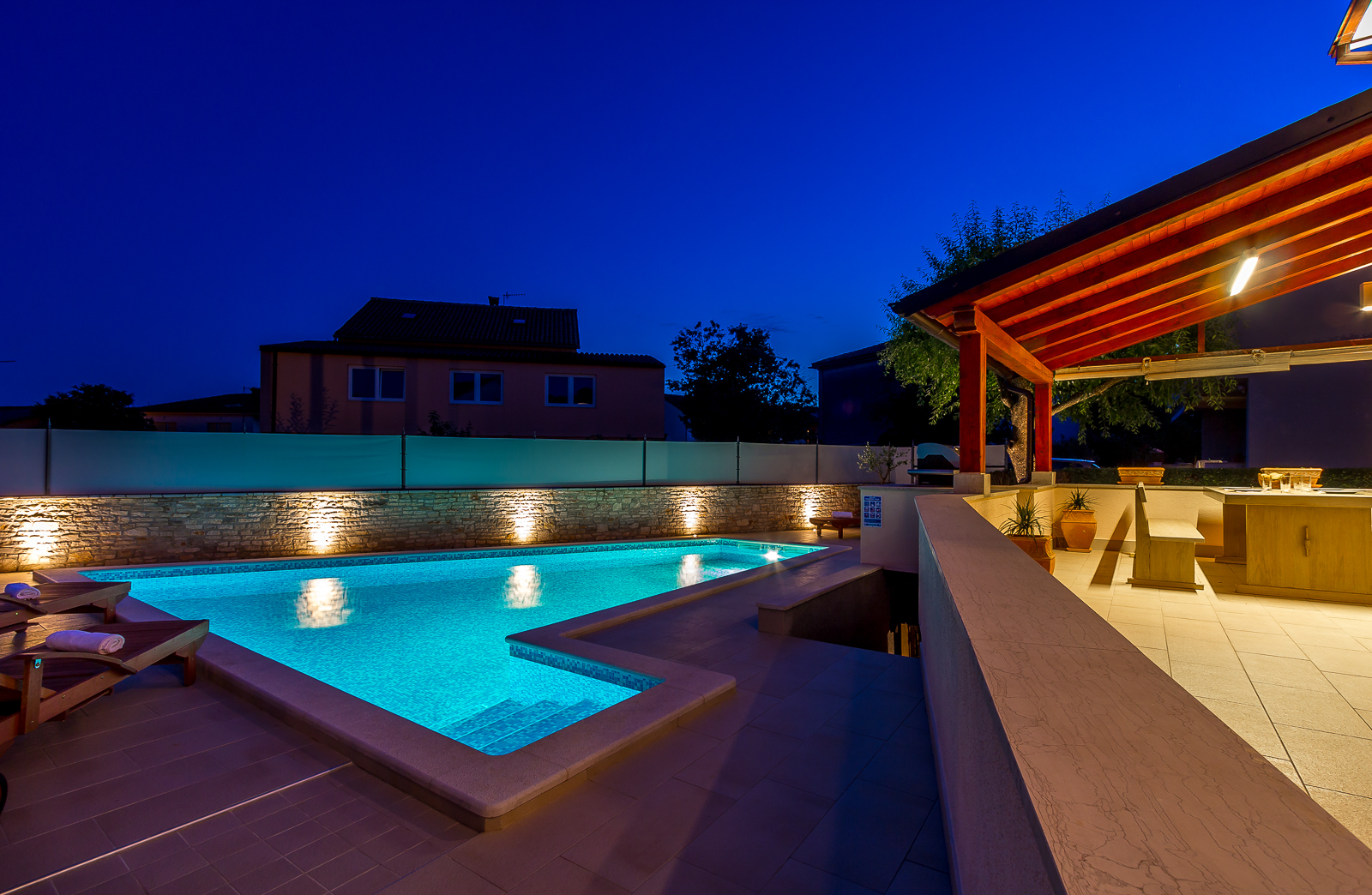 Family villa in Pula, with pool, parking, 3 bedrooms