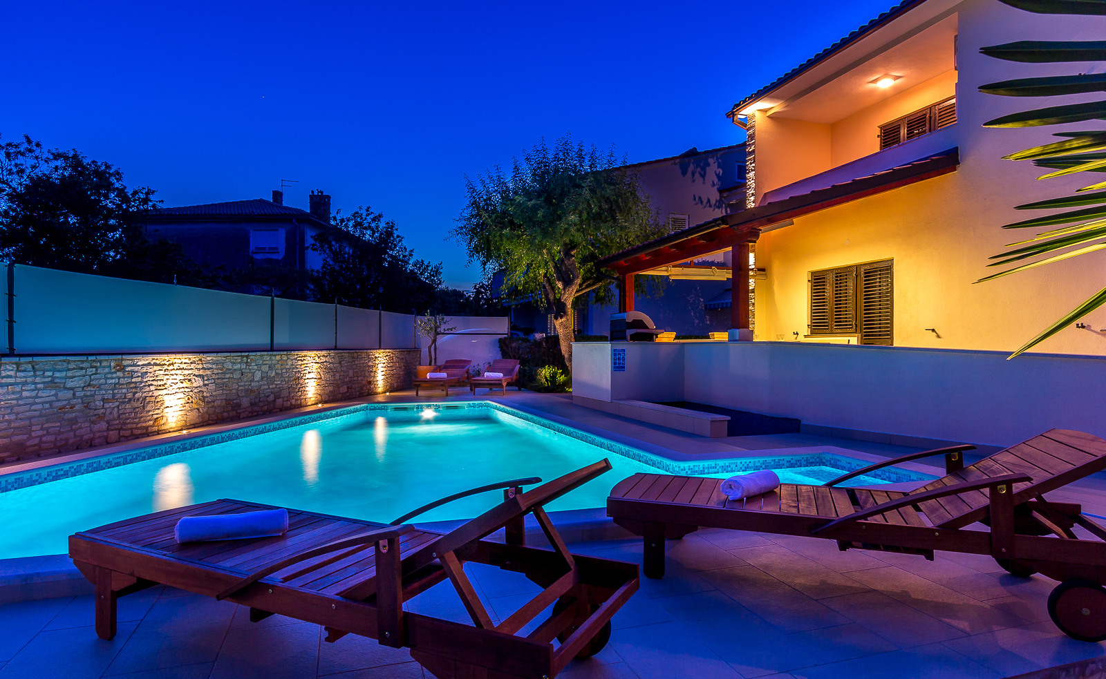 Family villa in Pula, with pool, parking, 3 bedrooms