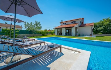 Villa with outdoor pool, garden and playground for children