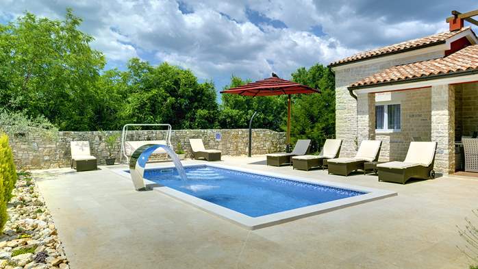 Villa con piscina privata, sauna  a raggi infrarossi e jacuzzi, 7