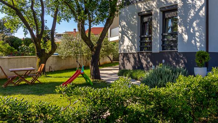 Das moderne Haus in Štinjan bietet schöne Apartments mit Terrasse, 10