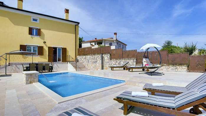 Villa auf zwei Etagen mit Pool und Sonnenterrasse, neben Rovinj, 5