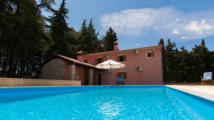 Villa with private pool in natural setting, 3 bedrooms, Wi-Fi, 4