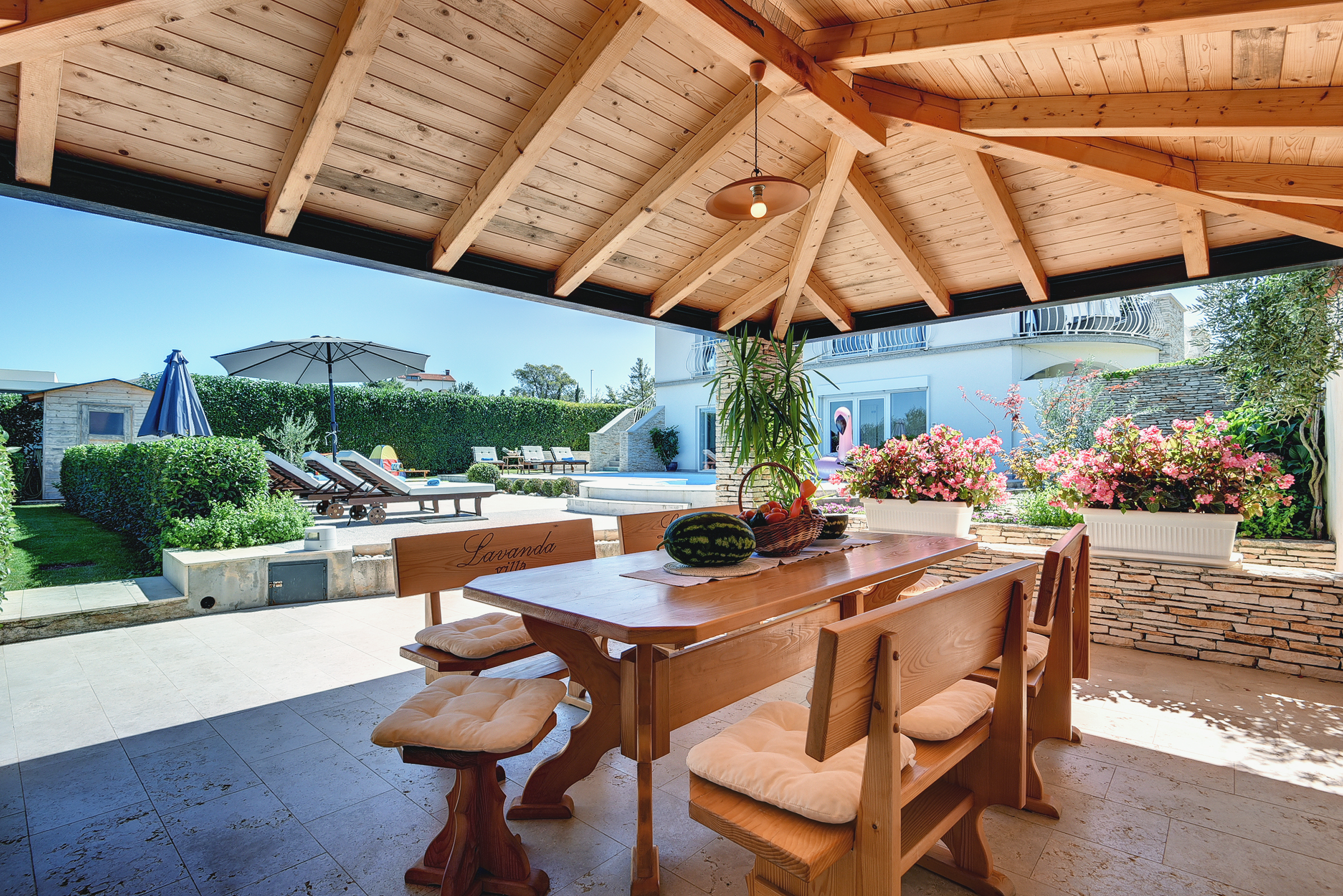 Villa mit privat Pool, Sauna und Fitnessraum