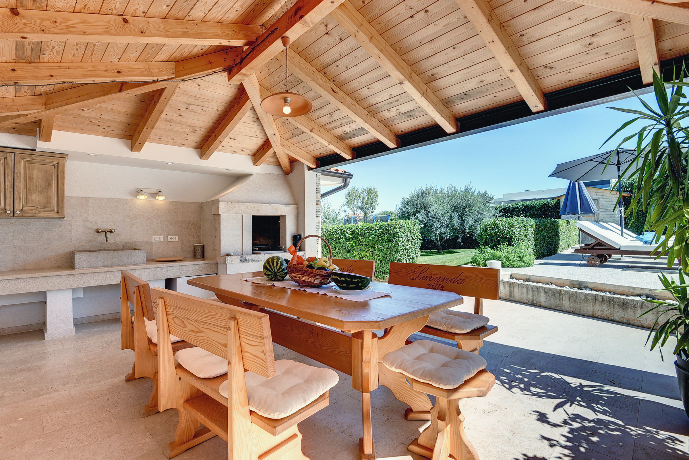 Villa mit privat Pool, Sauna und Fitnessraum