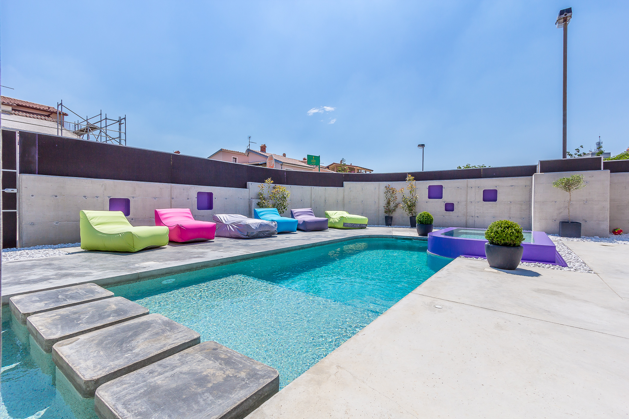 Klimatisierte Ferienhaus in Pula, mit beheiztem Pool, Grill