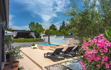 Modern holiday home with pool in Ližnjan, for eight persons