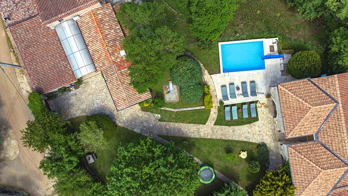 Villa lussuosamente arredata con piscina privata vicino a Žminj, 4